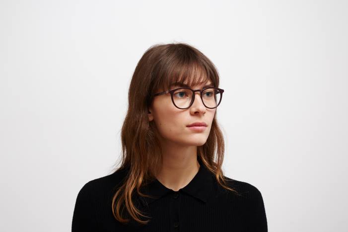 stel: c126 bordeaux/silke lilla bron davu MYKITA F0JJ722 acetat