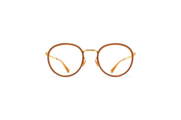 stel: a56 blank guld/brun mørk bro tuva MYKITA F0JJ679 lidt