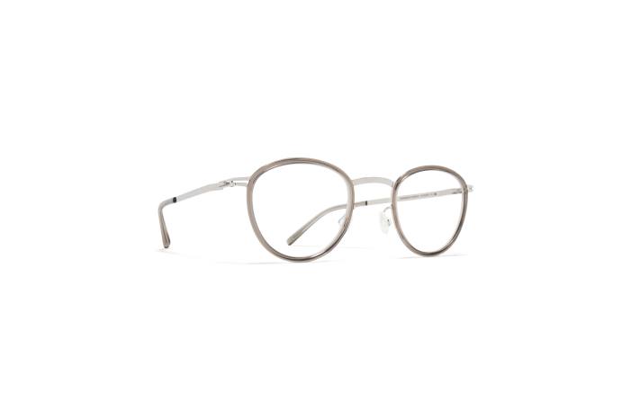 stel: a74-skinnende sølv/klar ask kirima MYKITA F0JJ645 lidt