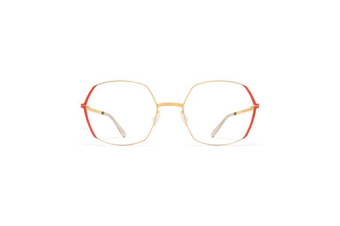 stel: blank guld/daglilje orange majvi MYKITA F0JJ412 lidt