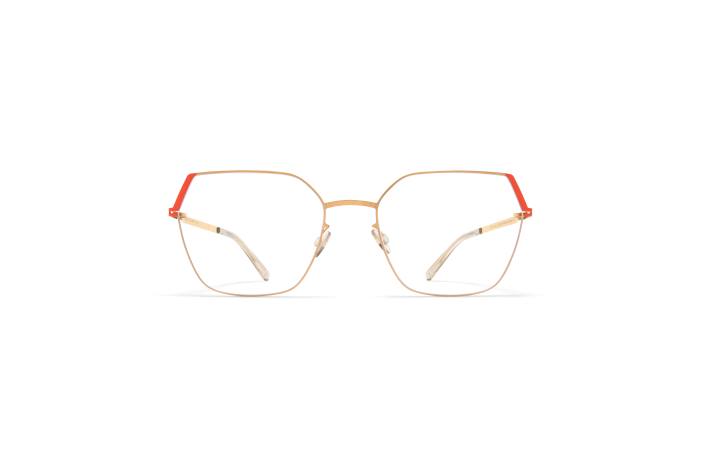 stel: blank guld/daglilje orange stine MYKITA F0JJ786 lidt