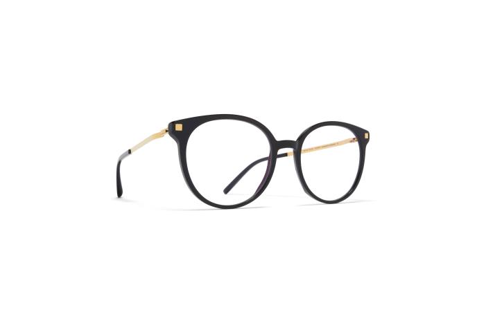 stel: c6 sort/blank guld julla MYKITA F0JJ631 lidt