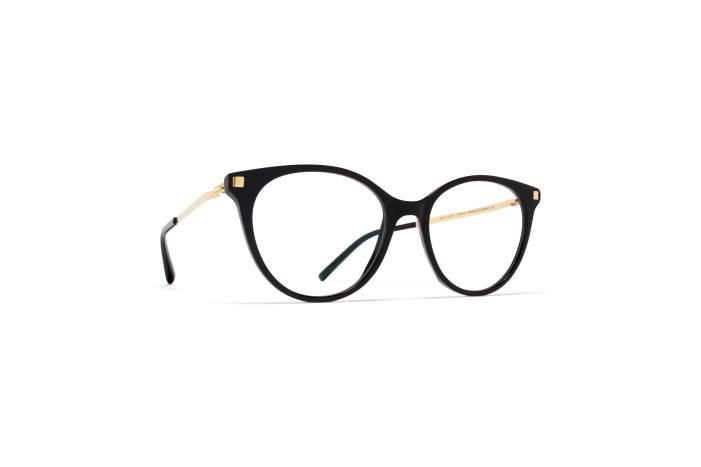 stel: c6 sort/blank guld nanook MYKITA F0JJ779 lidt