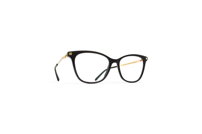 stel: c6 sort/blank guld sesi MYKITA F0JJ427 lidt