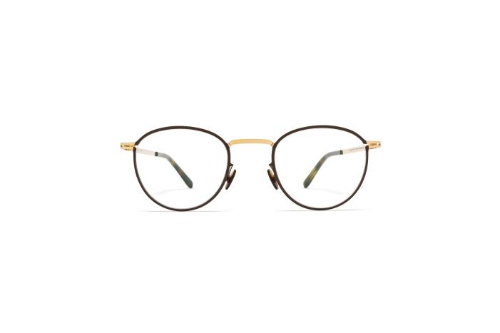 stel: champagne guld/mørkebrun ismo MYKITA F0JJ627 lidt