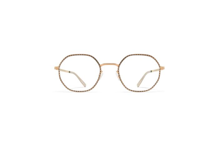 stel: champagne guld/sort auri MYKITA F0JJ369 lidt