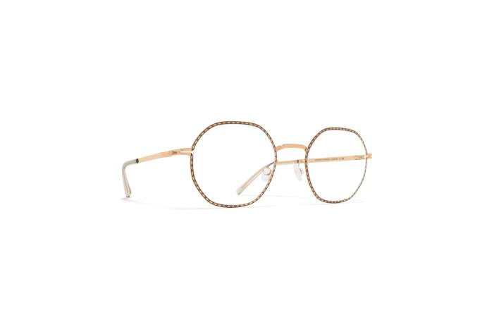 stel: champagne guld/sort auri MYKITA F0JJ369 lidt
