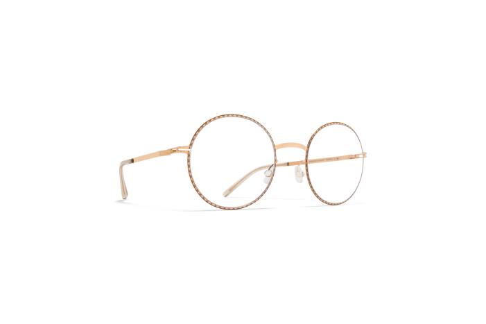 stel: champagne guld/sort lale MYKITA F0JJ549 lidt
