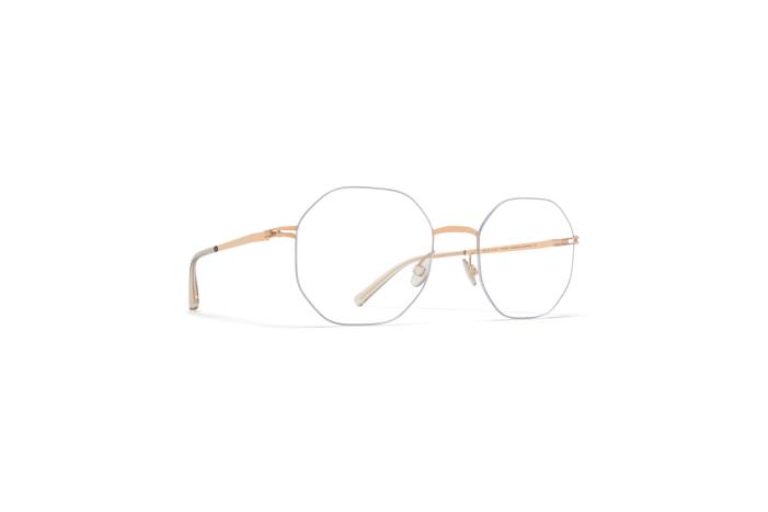 stel: sølv/champagne guld kaori MYKITA F0JJ569 mindre rim
