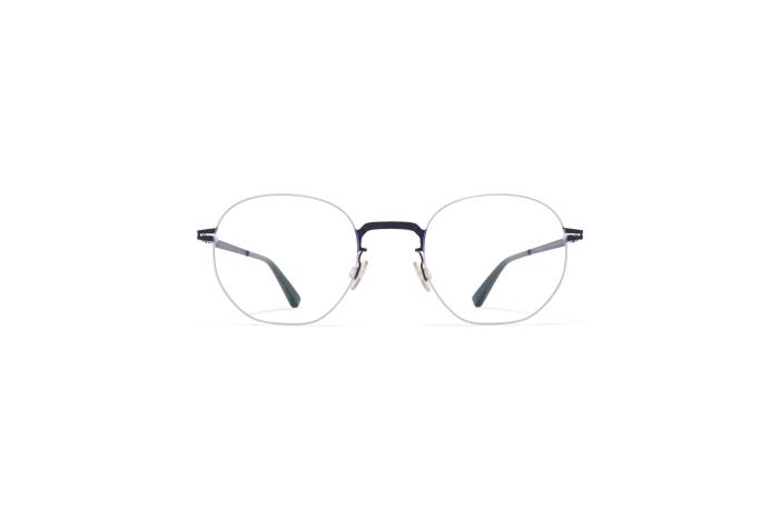 stel: sølv/indigo wataru MYKITA F0JJ695 mindre rim