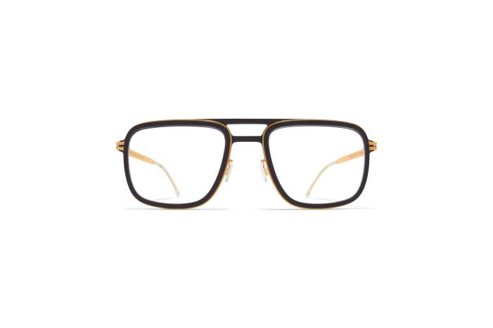 stel: mh7 kulsort/blank guld gran MYKITA F0JJ484 mylon