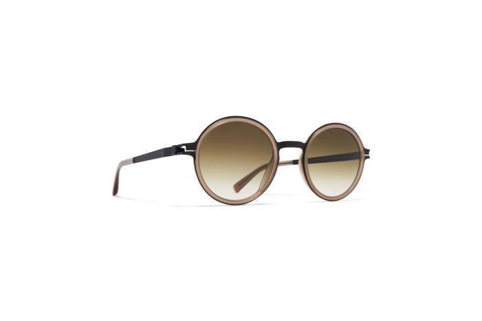 stel: a70 sort/taupe|linse: rå brun gradient dayo MYKITA F0JJ185 acetat