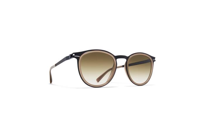 stel: a70 sort/taupe|linse: rå brun gradient siwa MYKITA F0JJ234 acetat