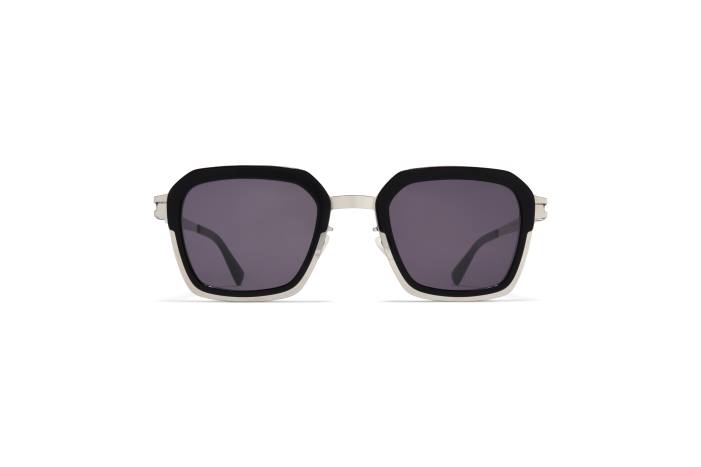stel: a81 skinnende sølv/sort|linse: cool grå solid tåget MYKITA F0JJ231 acetat