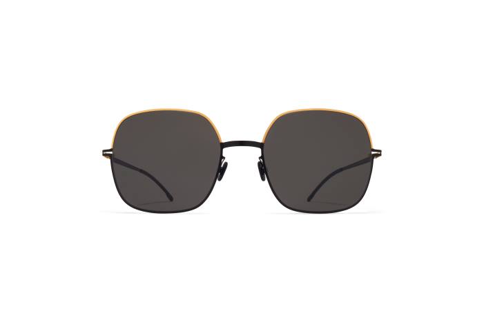 stel: guld/kulsort|linse: mørkegrå massiv magda MYKITA F0JJ110 årtier