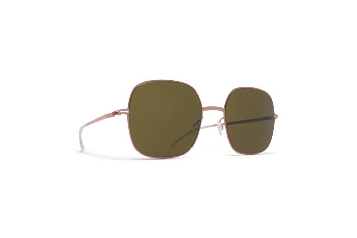 stel: lilla bronze/pink ler|linse: rågrønt fast stof magda MYKITA F0JJ109 årtier
