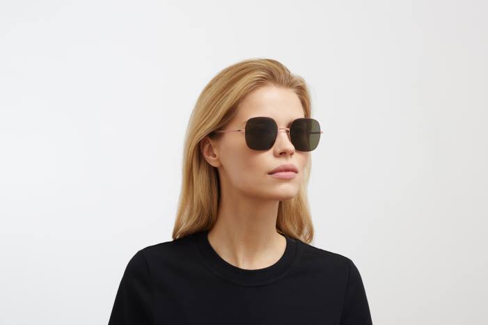 stel: lilla bronze/pink ler|linse: rågrønt fast stof magda MYKITA F0JJ109 årtier