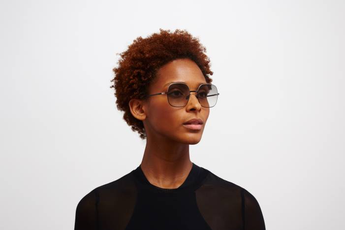 stel: sølv/sort|linse: original grå gradient magda MYKITA F0JJ108 årtier