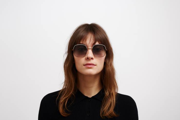 stel: skinnende kobber/stengrå|linse: grå gradient magda MYKITA F0JJ111 årtier