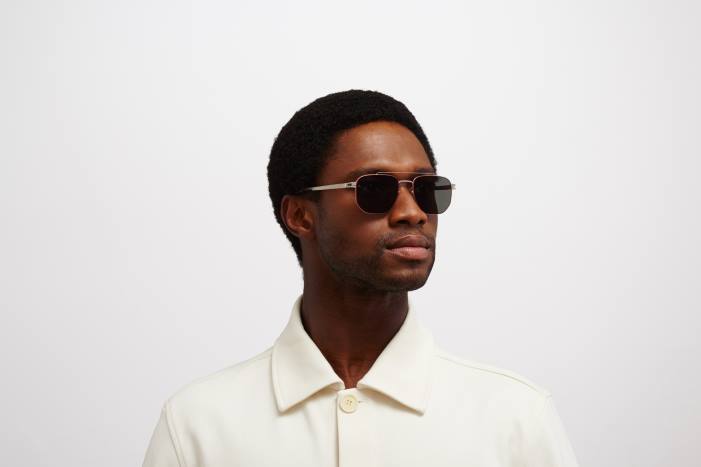 stel: mat sølv|linse: leica g15 solid + røde kanter ml05 MYKITA F0JJ74 leica