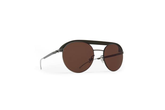 stel: mh51 safari grøn/grafit|linse: leica brown polarize ml01 MYKITA F0JJ60 leica