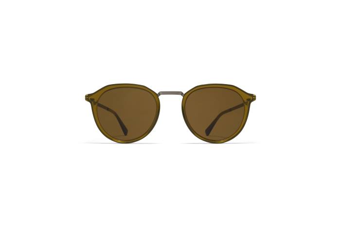 stel: a67 grafit/peridot|linse: rå brun solid paulson MYKITA F0JJ216 lidt