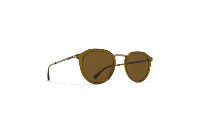 stel: a67 grafit/peridot|linse: rå brun solid paulson MYKITA F0JJ216 lidt