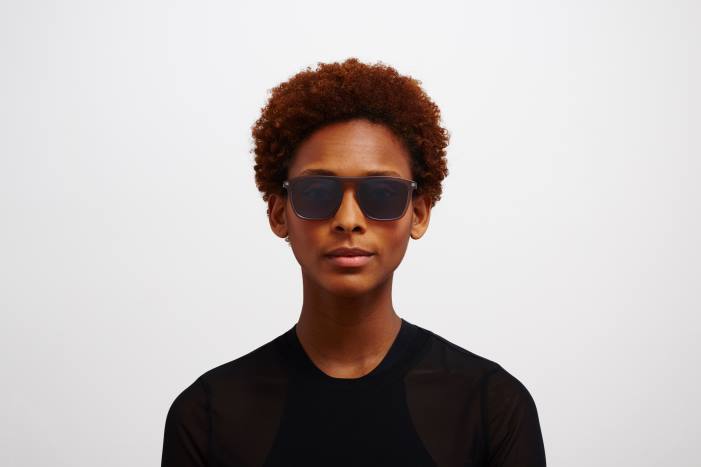 stel: c100 mat røg/mat sølv|linse: polariseret pro hicon brun kallio MYKITA F0JJ121 lidt