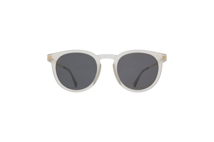 stel: c101 mat champagne/blank go|linse: polariseret pro hi-con grå lahti MYKITA F0JJ205 lidt