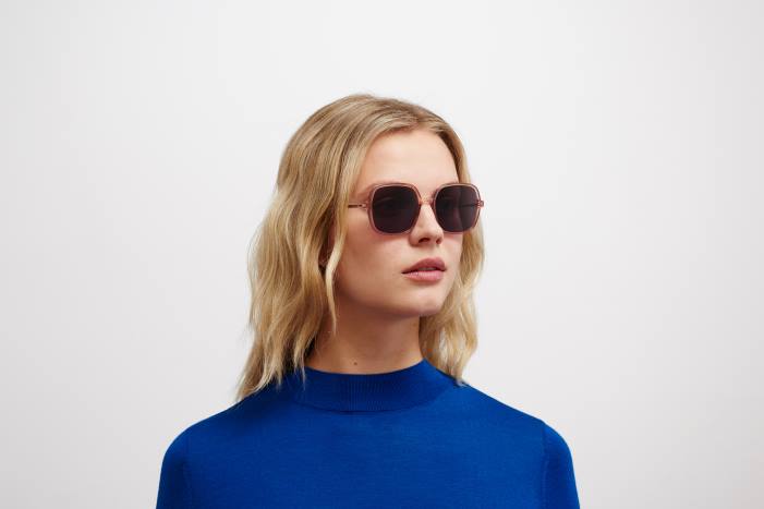 stel: c104 melrose/lilla bronze|linse: cool grå solid saima MYKITA F0JJ125 lidt