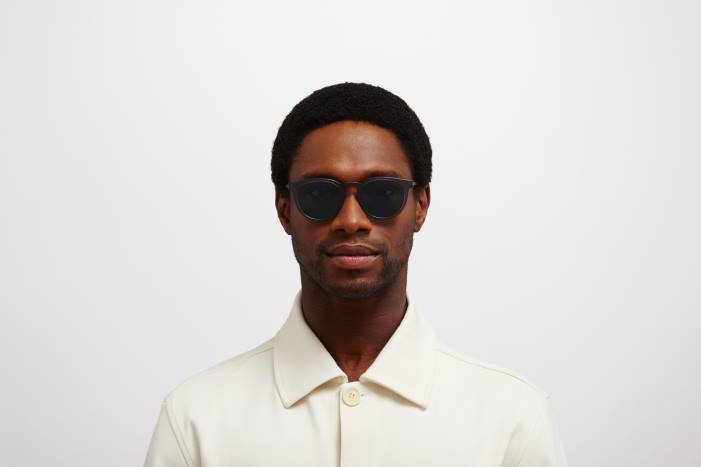 stel: c107 mat deep ocean/blackber|linse: polariseret pro ocean blue lahti MYKITA F0JJ206 lidt