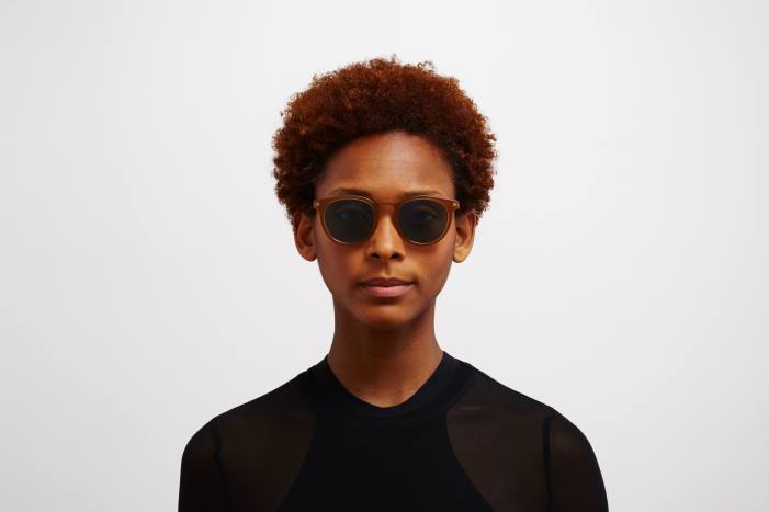 stel: c99 brun mørkebrun/blank go|linse: polariseret pro grøn 15 lahti MYKITA F0JJ202 lidt