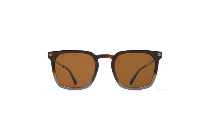 stel: c9 santiago gradient/skinnende gra|linse: polariseret pro ravbrun borga MYKITA F0JJ114 lidt