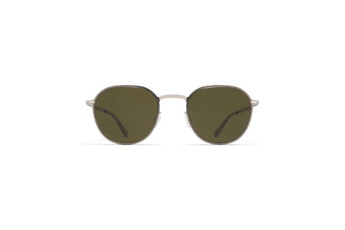 stel: sølv/sort|linse: rå grøn massiv talvi MYKITA F0JJ220 lidt
