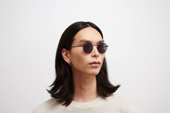 stel: sort|linse: polariseret pro hi-con grå nis MYKITA F0JJ208 lidt