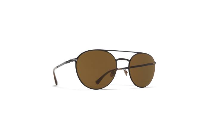 stel: sort|linse: rå brun massiv julian MYKITA F0JJ30 lidt