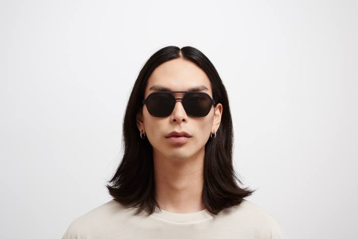 stel: md1 kulsort|linse: mørkegrå fast hydra MYKITA F0JJ52 mylon