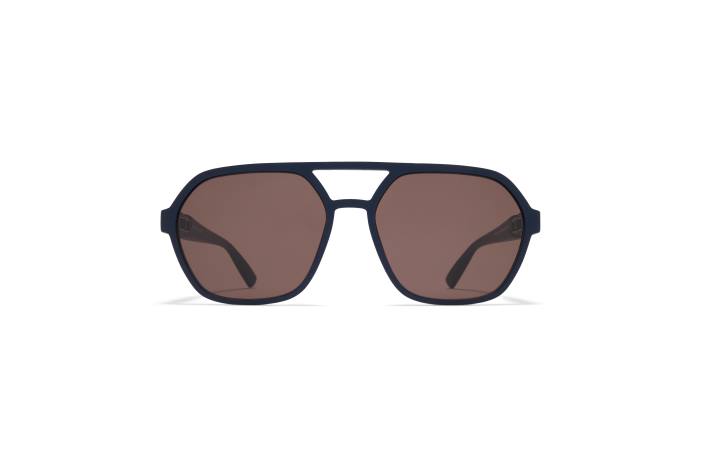 stel: md34 indigo|linse: brun solid hydra MYKITA F0JJ53 mylon
