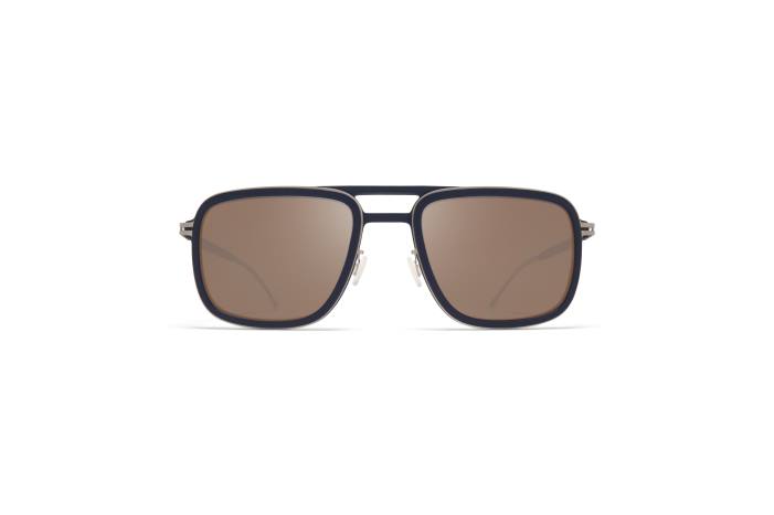 stel: mh49 kulsort/mat sølv|linse: polariseret prohi-conbrsf gran MYKITA F0JJ56 mylon
