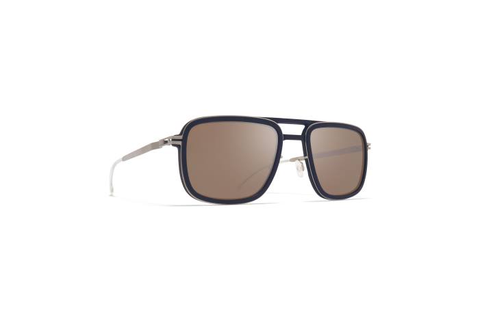 stel: mh49 kulsort/mat sølv|linse: polariseret prohi-conbrsf gran MYKITA F0JJ56 mylon