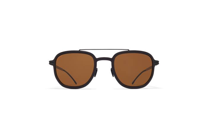 stel: mh6 kulsort/sort|linse: polariseret pro ravbrun el MYKITA F0JJ47 mylon