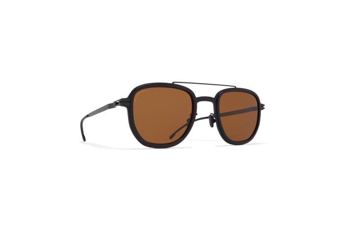 stel: mh6 kulsort/sort|linse: polariseret pro ravbrun el MYKITA F0JJ47 mylon