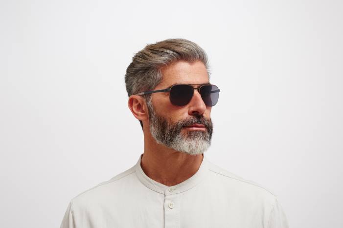 stel: indigo/orange|linse: polariseret pro hi-con grå caleb MYKITA F0JJ12 nr1