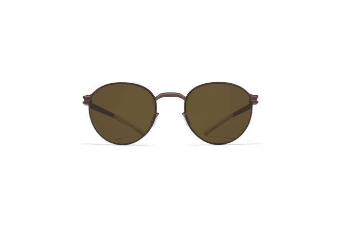 stel: mocca/mørk sand|linse: rå grøn fast carlo MYKITA F0JJ164 nr1