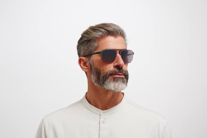 stel: sort/hvid|linse: polariseret pro hi-con grå perry MYKITA F0JJ95 nr1