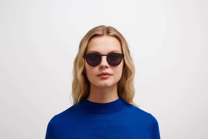 stel: sort|linse: polariseret pro hi-con grå riley MYKITA F0JJ192 nr1