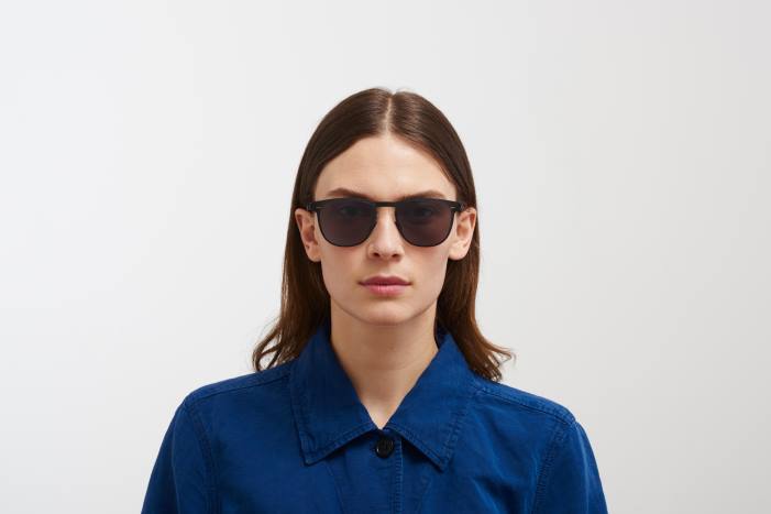 stel: sort|linse: polariseret pro hi-con grå stanley MYKITA F0JJ97 nr1
