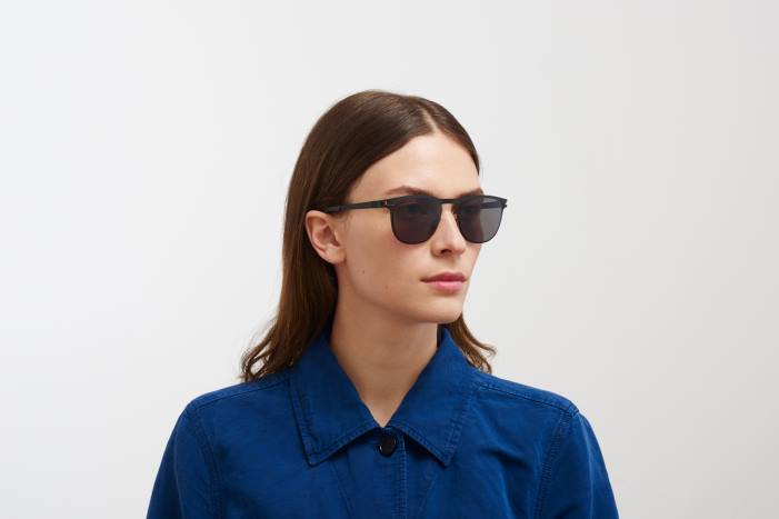 stel: sort|linse: polariseret pro hi-con grå stanley MYKITA F0JJ97 nr1