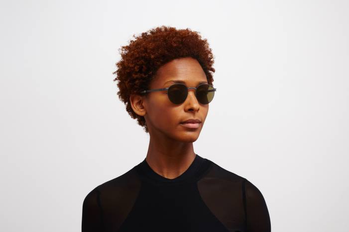 stel: stormgrå/blågrå|linse: råbrun fast carlo MYKITA F0JJ166 nr1