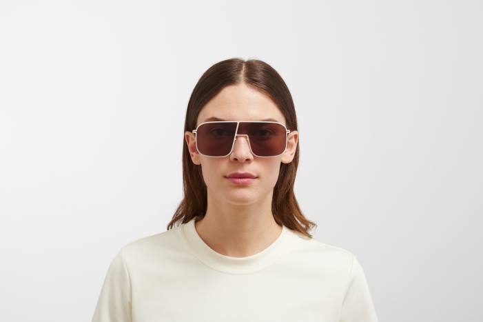 stel: aurore|linse: palisanderbrunt skjold studie12.2 MYKITA F0JJ40 studie
